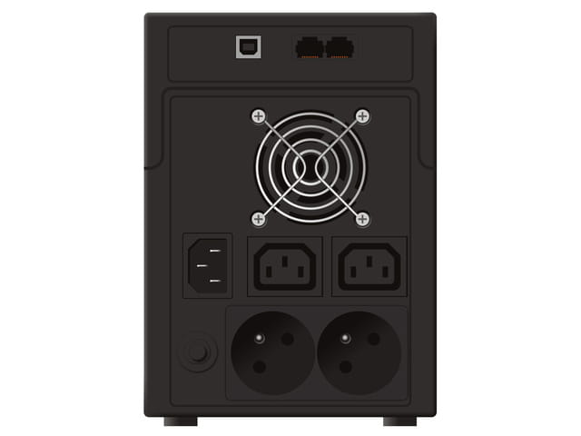 UPS POWERWALKER LINE-INTERACTIVE 1200VA 2X 230V PL + 2X IEC OUT, RJ11/RJ45 IN/OUT, USB-1151185