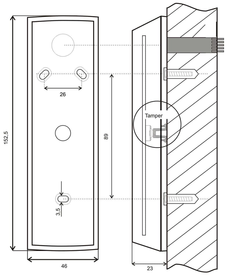 KONTROLER DOSTĘPU PR312EM-G ROGER-893860