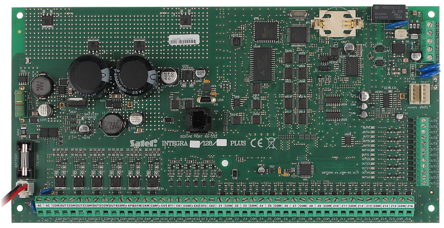 PŁYTA CENTRALI ALARMOWEJ INTEGRA-128-PLUS/EN SATEL-934316