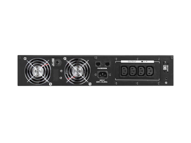 UPS RACK 19" ARMAC PURE SINE WAVE LINE-INTERACTIVE 1000VA LCD 4X 230V IEC METALOWA OBUDOWA-1019727