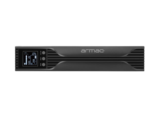 UPS RACK 19" ARMAC PURE SINE WAVE LINE-INTERACTIVE 1000VA LCD 4X 230V IEC METALOWA OBUDOWA-1019729