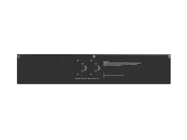 BATTERY PACK RACK 19" DLA UPS ARMAC SERII RACK ONLINE 6 AKUMULATORÓW 12V/9AH METALOWA OBUDOWA-1134380