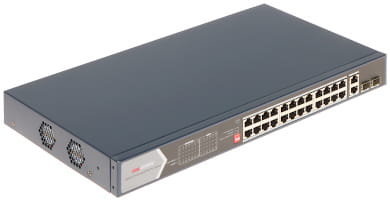 SWITCH POE DS-3E0528HP-E 24-PORTOWY SFP Hikvision-1199397