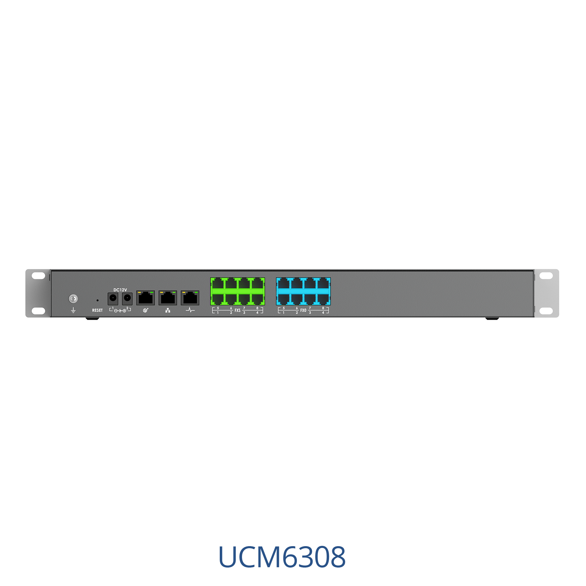 IP PBX UCM6308 (8x FXO, 8x FXS, 450 jednoczesnych połączeń, 3000 SIP users)-1191018