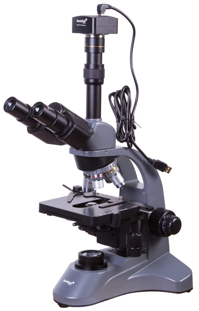 Trójokularowy mikroskop cyfrowy Levenhuk D740T 5.1M-1437462