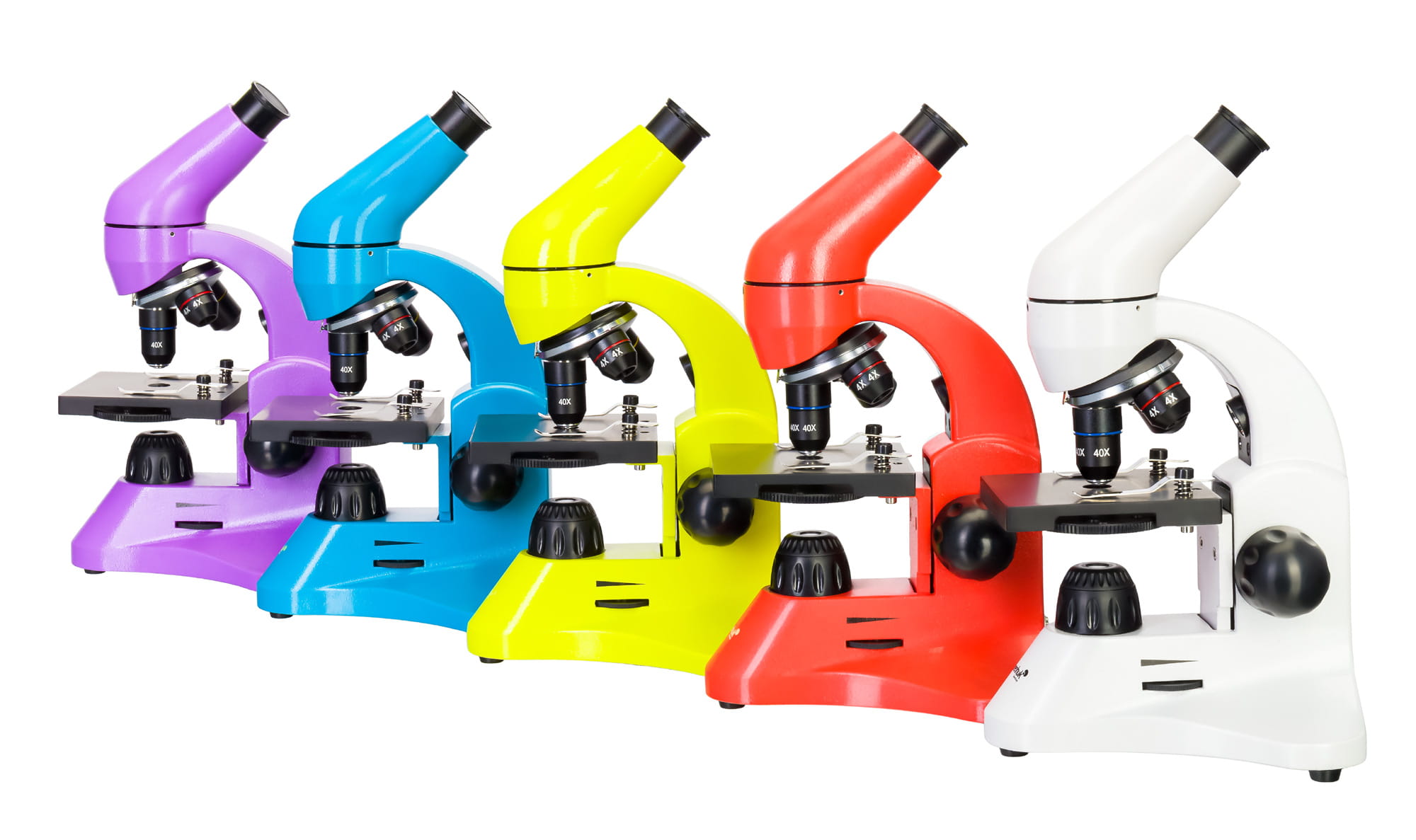 (PL) Mikroskop Levenhuk Rainbow 50L PLUS Lime\Limonka-1439190