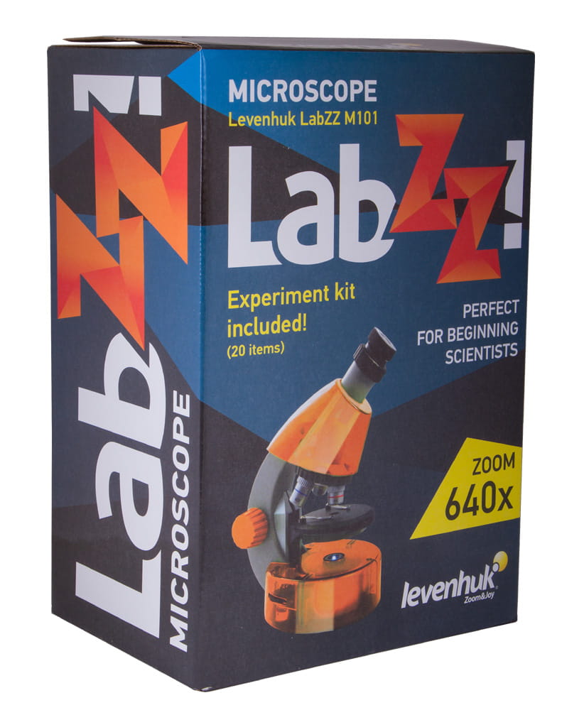 (PL) Mikroskop Levenhuk LabZZ M101 Lime\Limonka-1444536