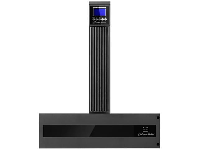 UPS RACK POWERWALKER VFI 10000 RTG PF1 ON-LINE 10000VA 2X IEC C13 TERMINAL LCD 5U BATTERYPACK-1151692