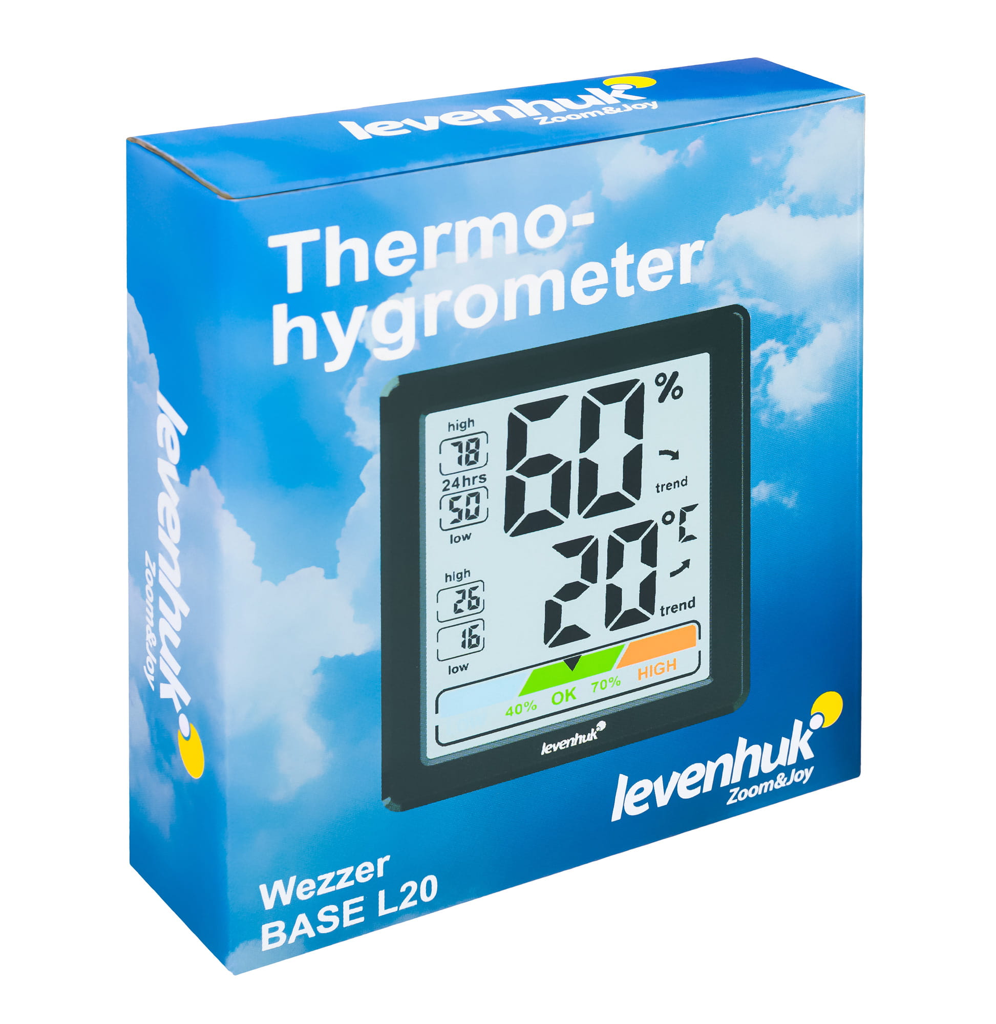 Termohigrometr Levenhuk Wezzer BASE L20-1452785