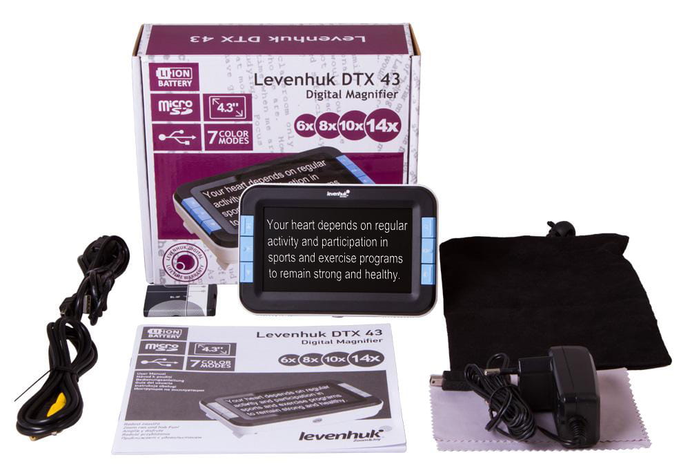 Lupa cyfrowa Levenhuk DTX 43-1461021