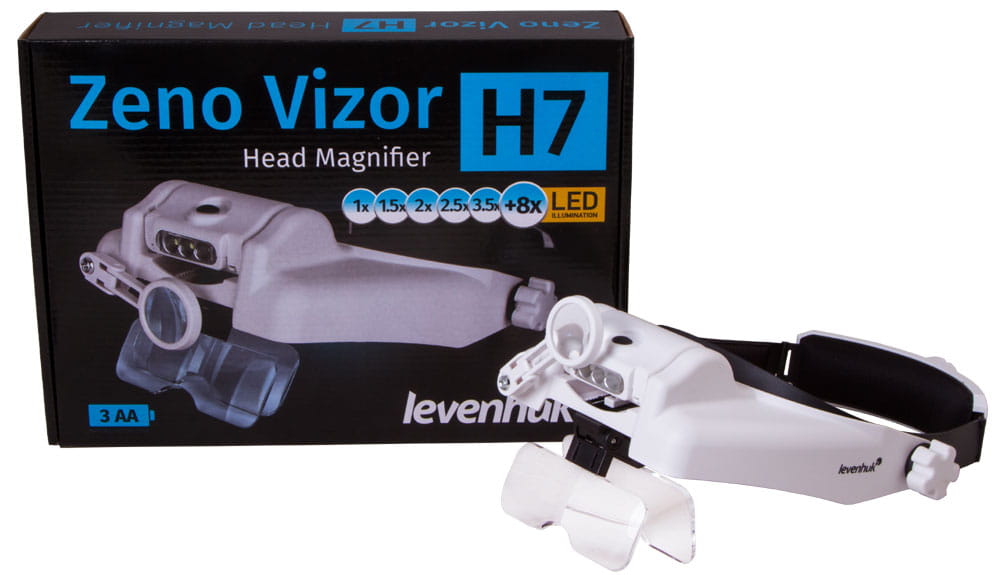 Lupa nagłowna Levenhuk Zeno Vizor H7-1467916