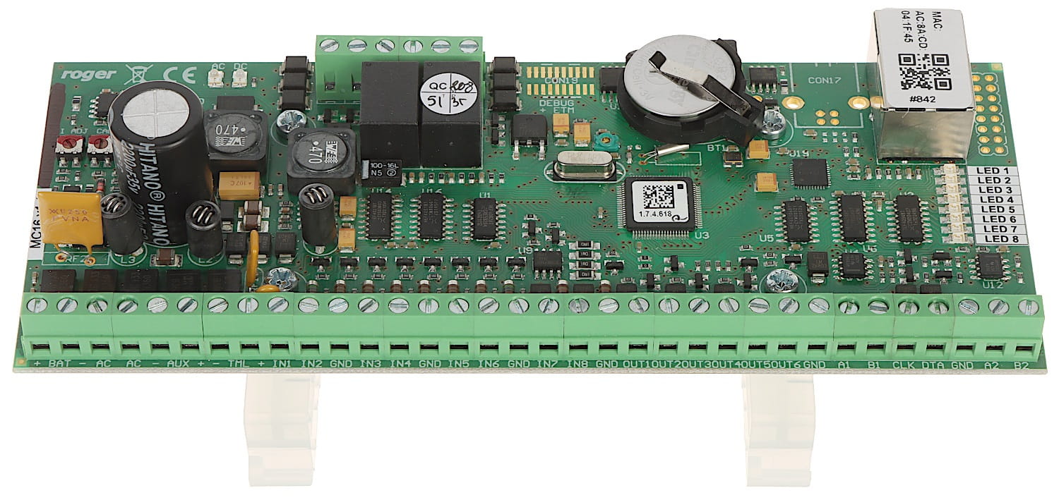 MODUŁ KONTROLERA DOSTĘPU MC16-PAC-ST-1 ROGER-1518485