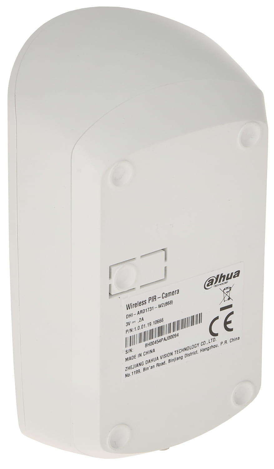 BEZPRZEWODOWA CZUJKA PIR Z KAMERĄ ARD1731-W2(868) DAHUA-1446400