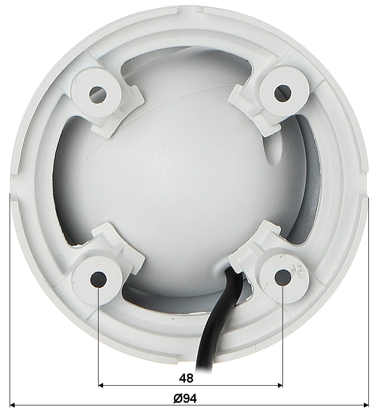 KAMERA WANDALOODPORNA AHD, HD-CVI, HD-TVI, PAL HAC-HDW1800M-0280B - 8.3Mpx 2.8mm DAHUA-1333014