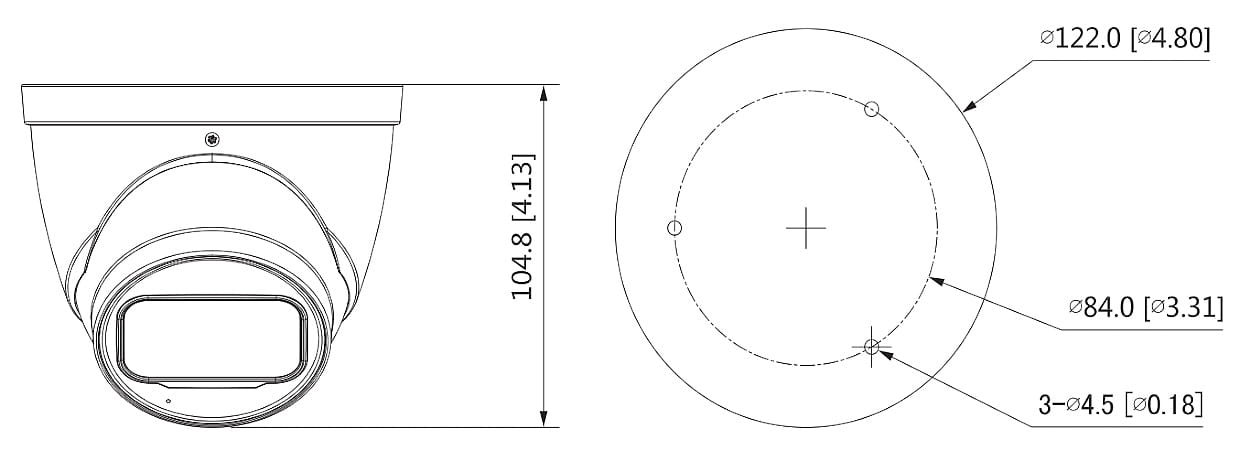 KAMERA AHD, HD-CVI, HD-TVI, PAL HAC-HDW1801T-Z-A-27135-S2 - 8.3Mpx 2.7... 13.5mm - MOTOZOOM DAHUA-1517209