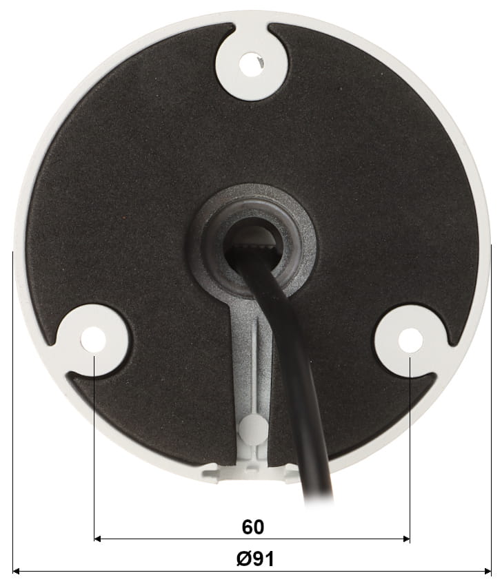 KAMERA AHD, HD-CVI, HD-TVI, PAL HAC-HFW1800TH-I8-0360B - 8.3Mpx 3.6mm DAHUA-1328850