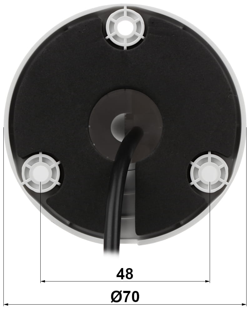 KAMERA AHD, HD-CVI, HD-TVI, PAL HAC-HFW1800TL-A-0360B - 8.3Mpx 3.6mm DAHUA-1333041