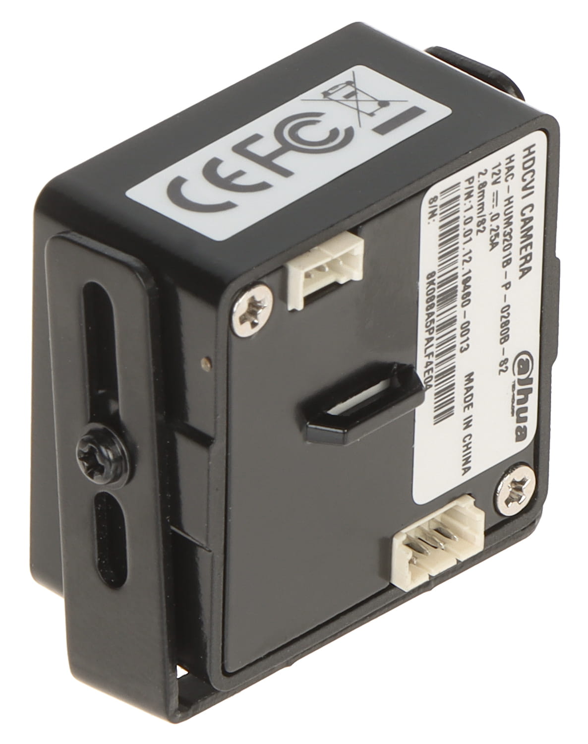 KAMERA AHD, HD-CVI, HD-TVI, PAL HAC-HUM3201B-P-0280B-S2 PINHOLE - 1080p 2.8mm DAHUA-1517487
