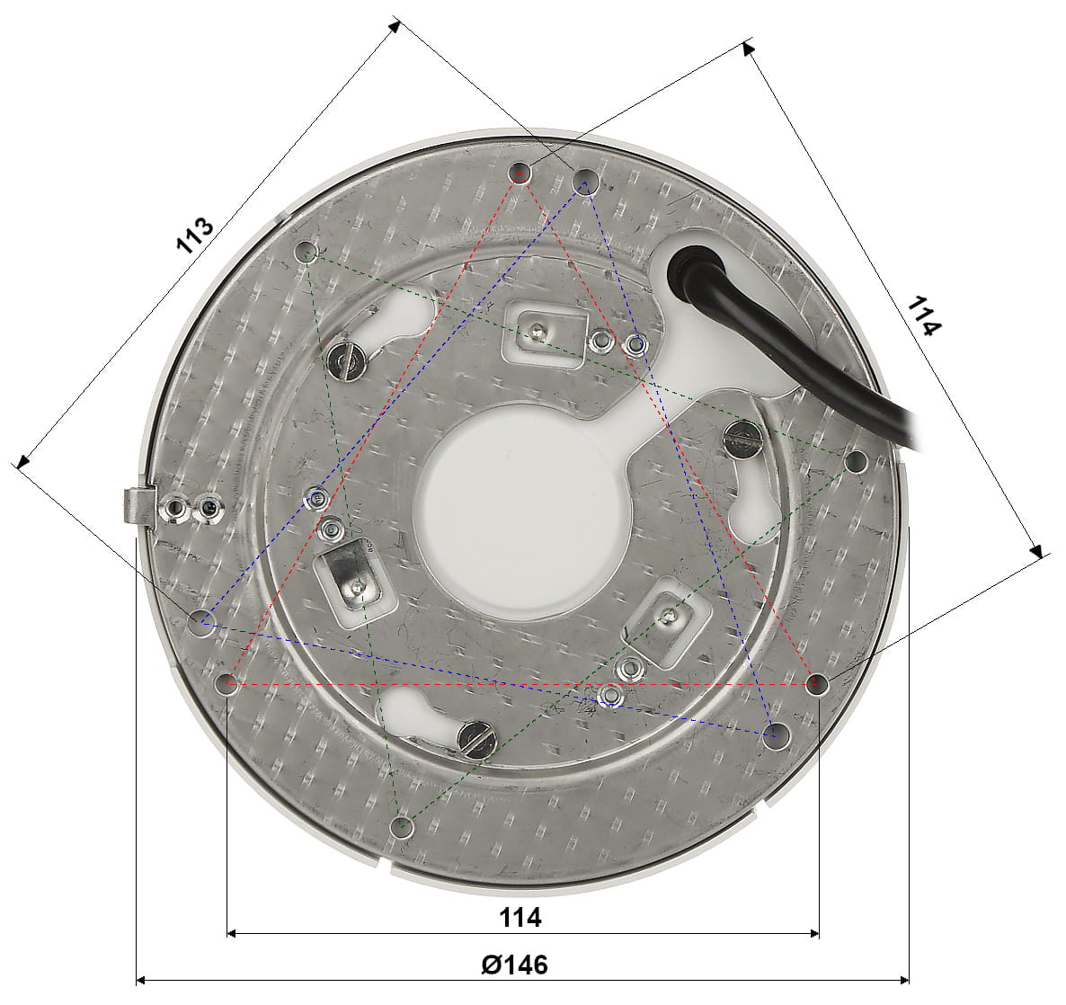 KAMERA WANDALOODPORNA IP IPC-EBW81242-AS-S2 - 12Mpx 1.85mm - Fish Eye DAHUA-1323828