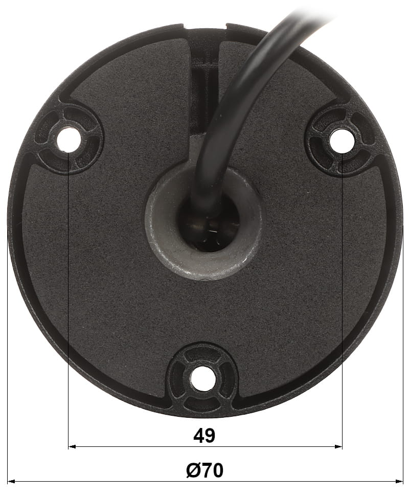 KAMERA IP IPC-HFW2249S-S-IL-0280B-BLACK WizSense - 1080p 2.8mm DAHUA-1517678