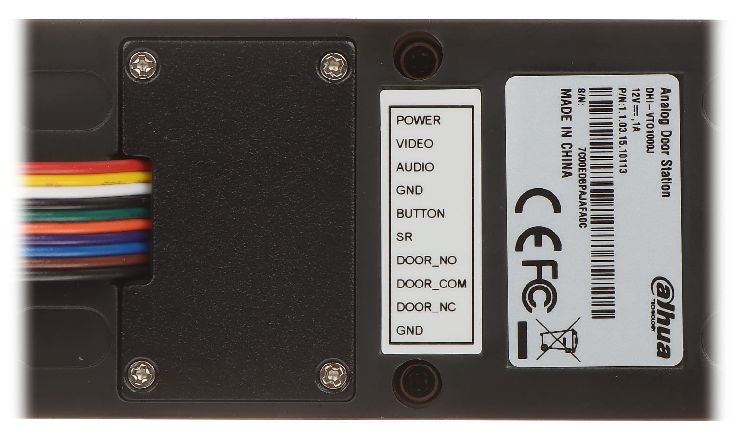 ZESTAW WIDEODOMOFONOWY KTA02 DAHUA-1326721