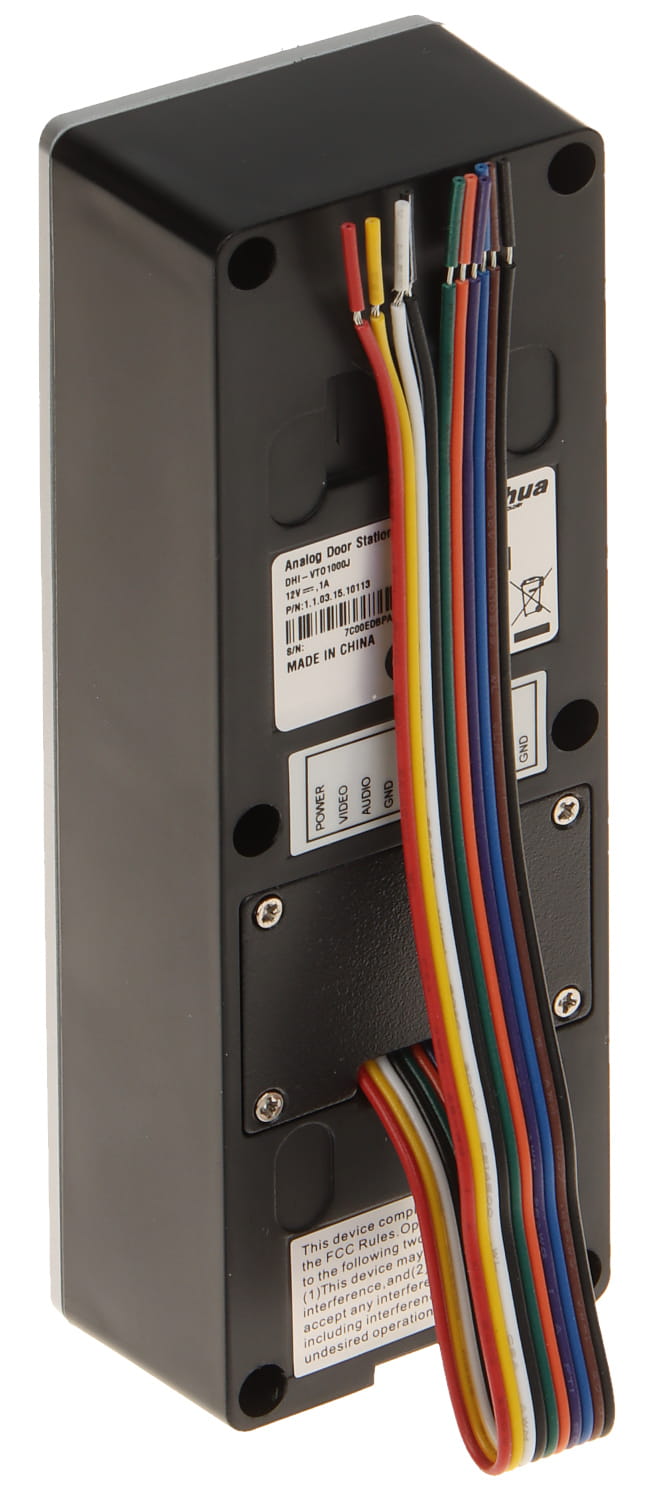 ZESTAW WIDEODOMOFONOWY KTA02 DAHUA-1326720