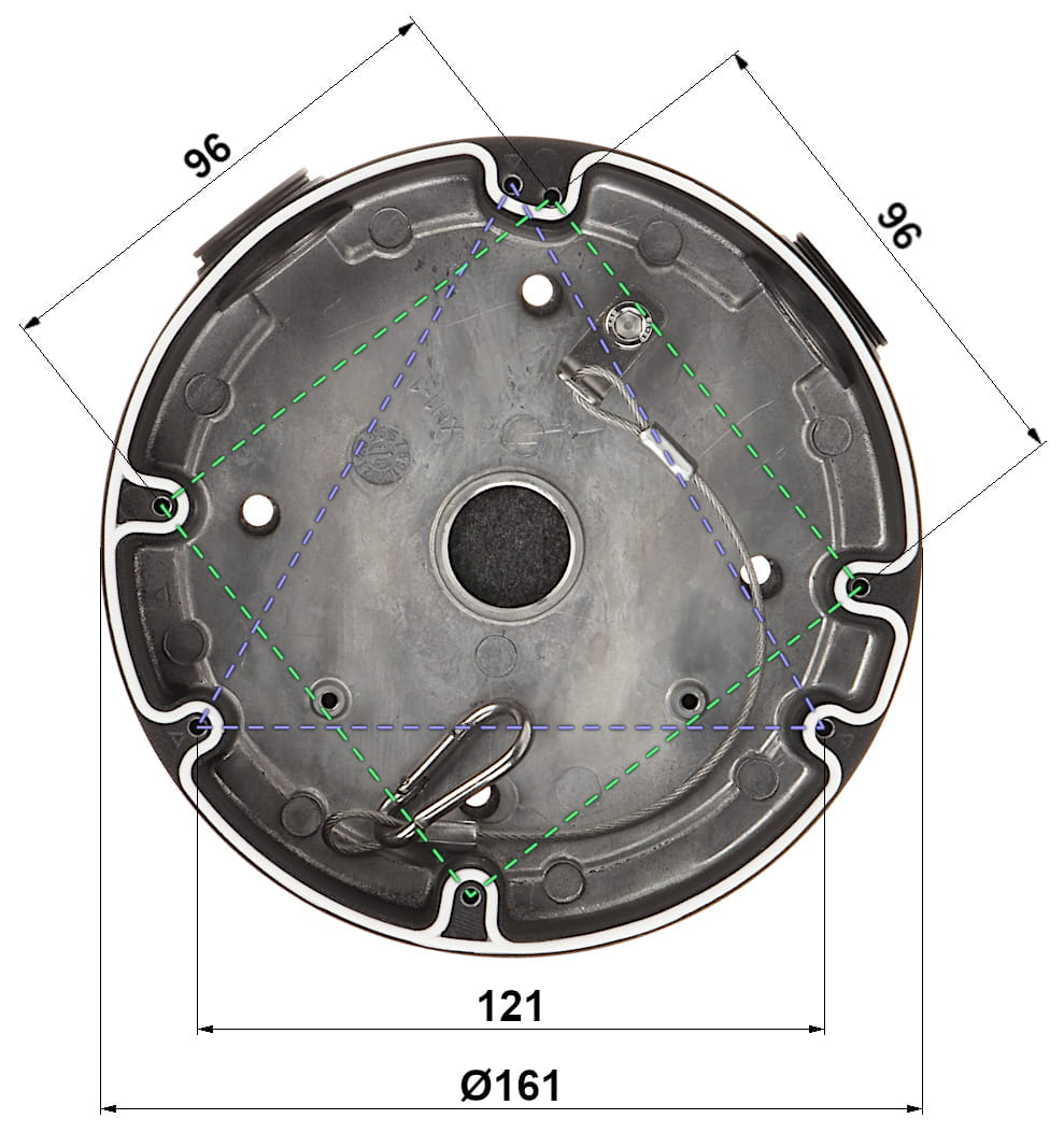 UCHWYT KAMERY PFA138-BLACK DAHUA-1336336