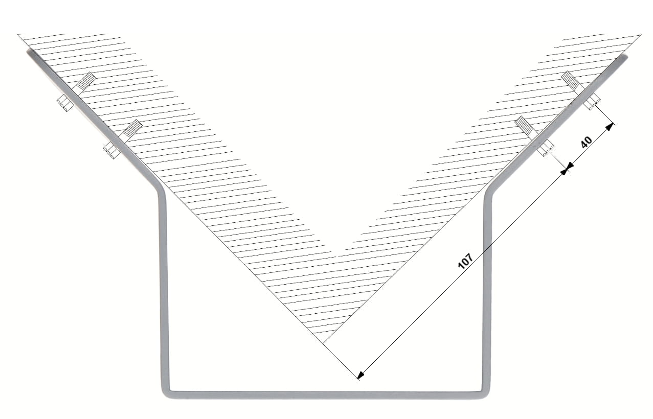 UCHWYT NAROŻNIKOWY KAMERY PFA151 DAHUA-1349628