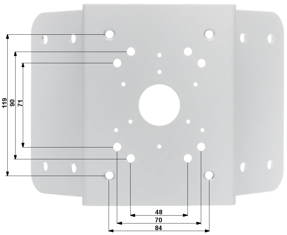 UCHWYT NAROŻNIKOWY KAMERY PFA151 DAHUA-1349627