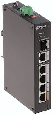 SWITCH PRZEMYSŁOWY POE PFS3106-4ET-60-V2 4-PORTOWY SFP DAHUA-1327673
