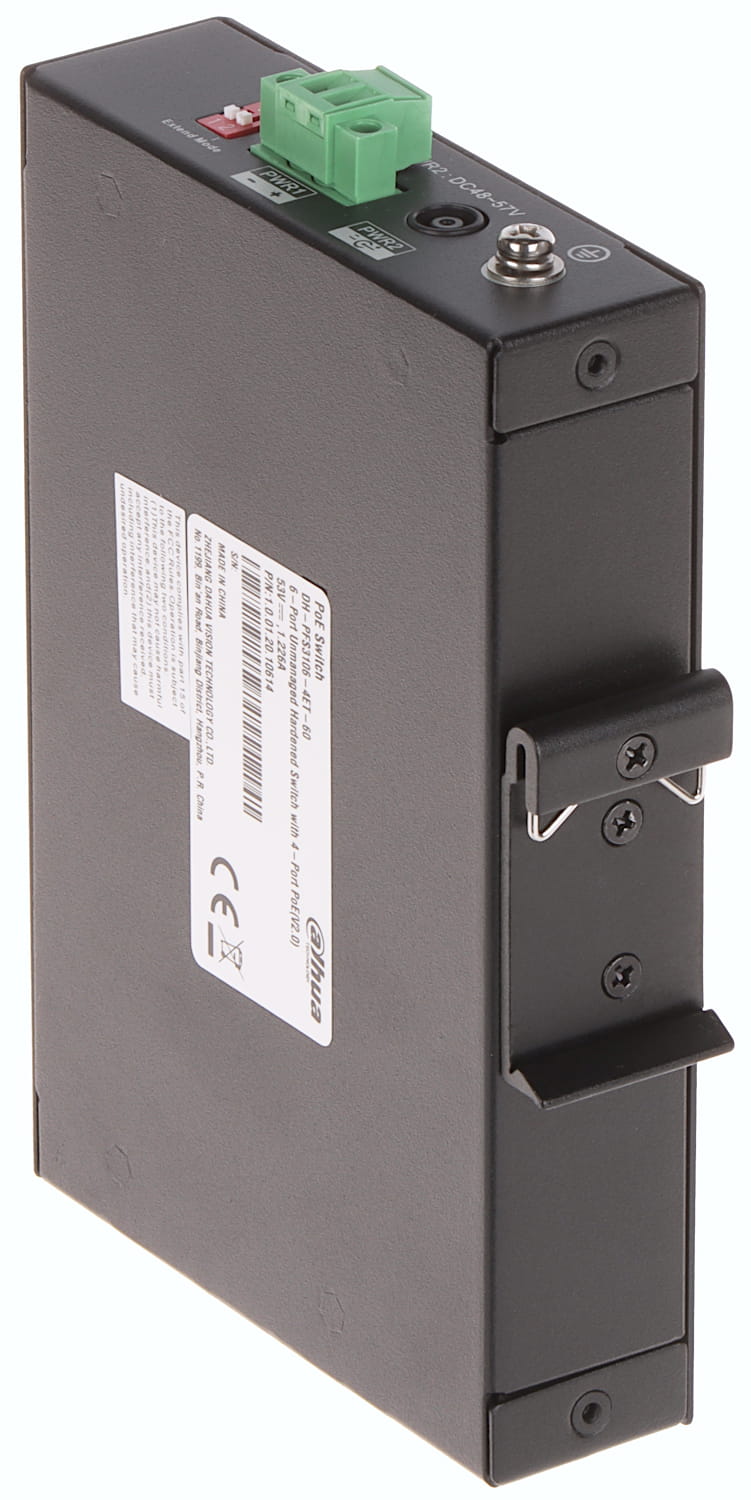 SWITCH PRZEMYSŁOWY POE PFS3106-4ET-60-V2 4-PORTOWY SFP DAHUA-1327670