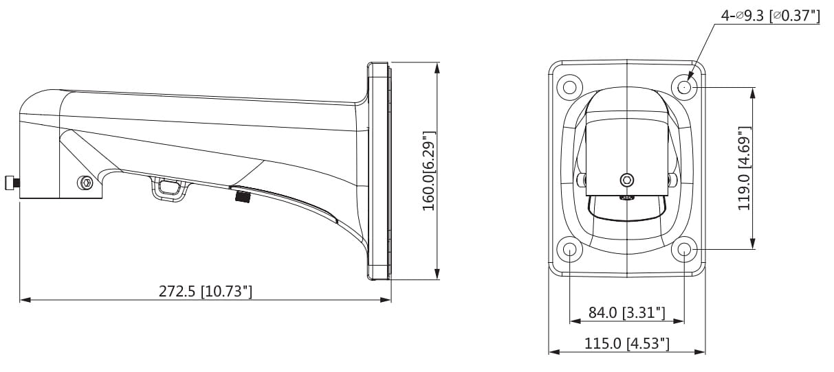 KAMERA IP SZYBKOOBROTOWA ZEWNĘTRZNA SD8A440-HNF-PA - 4Mpx, 5.6... 223mm DAHUA-1323957