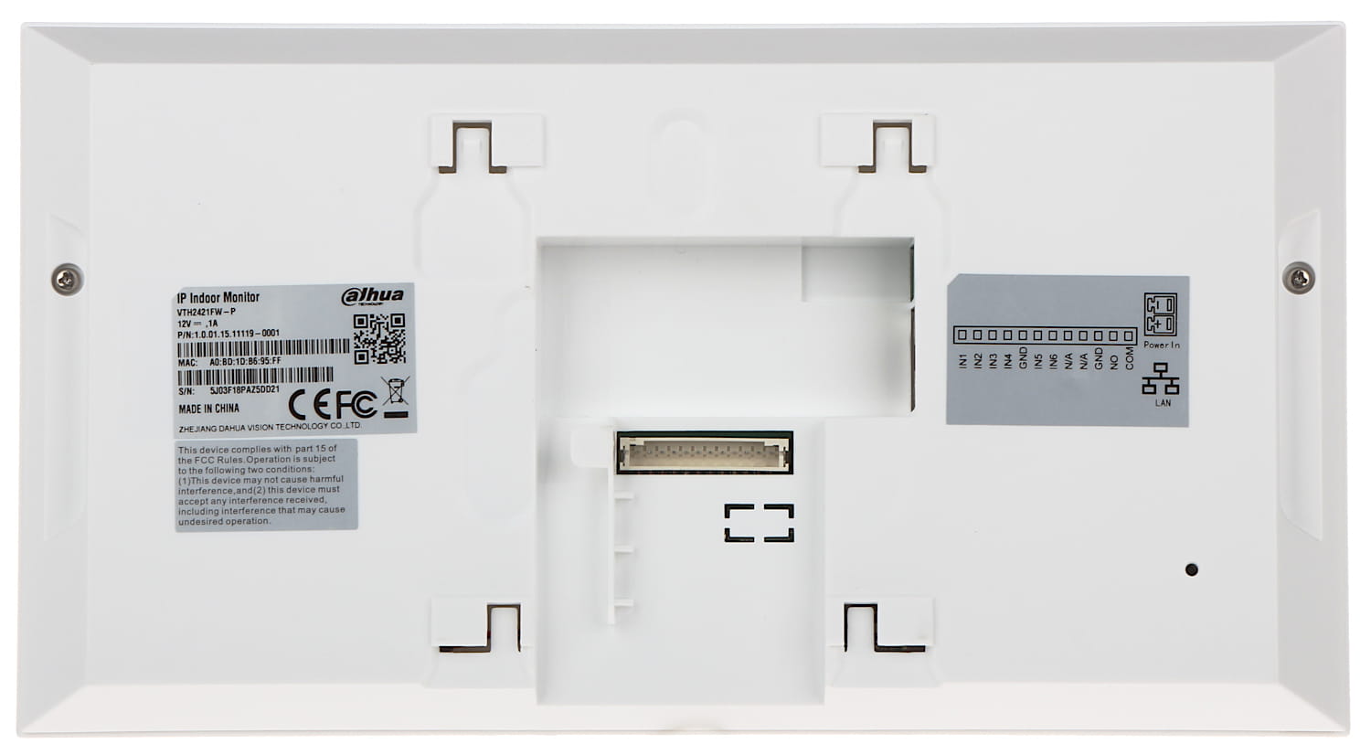 PANEL WEWNĘTRZNY IP VTH2421FW-P DAHUA-1335475
