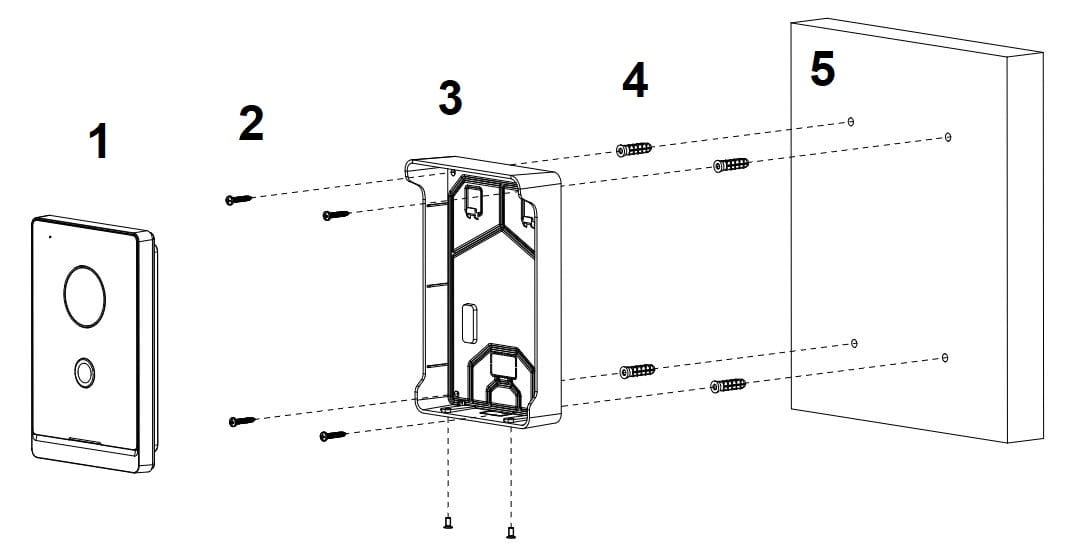 OBUDOWA NATYNKOWA VTM09R DAHUA-1323415