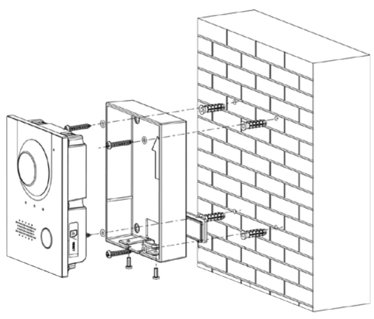 OBUDOWA NATYNKOWA VTM115 DAHUA-1334105