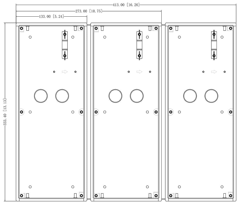 OBUDOWA PODTYNKOWA VTM128 DAHUA-1334514