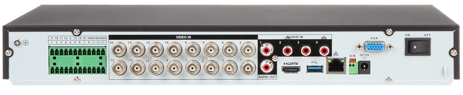 REJESTRATOR AHD, HD-CVI, HD-TVI, CVBS, TCP/IP XVR5216A-4KL-I3 16 KANAŁÓW DAHUA-1318713