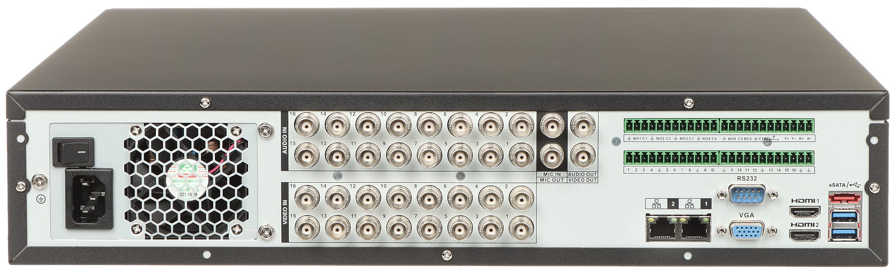 REJESTRATOR AHD, HD-CVI, HD-TVI, CVBS, TCP/IP XVR5816S-I3 WizSense 16 KANAŁÓW DAHUA-1446375