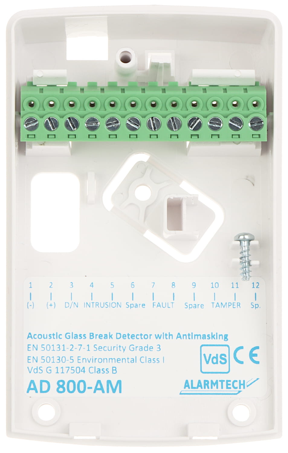 CZUJKA AKUSTYCZNA ZBICIA SZKŁA AD800-AM ALARMTECH-1326015