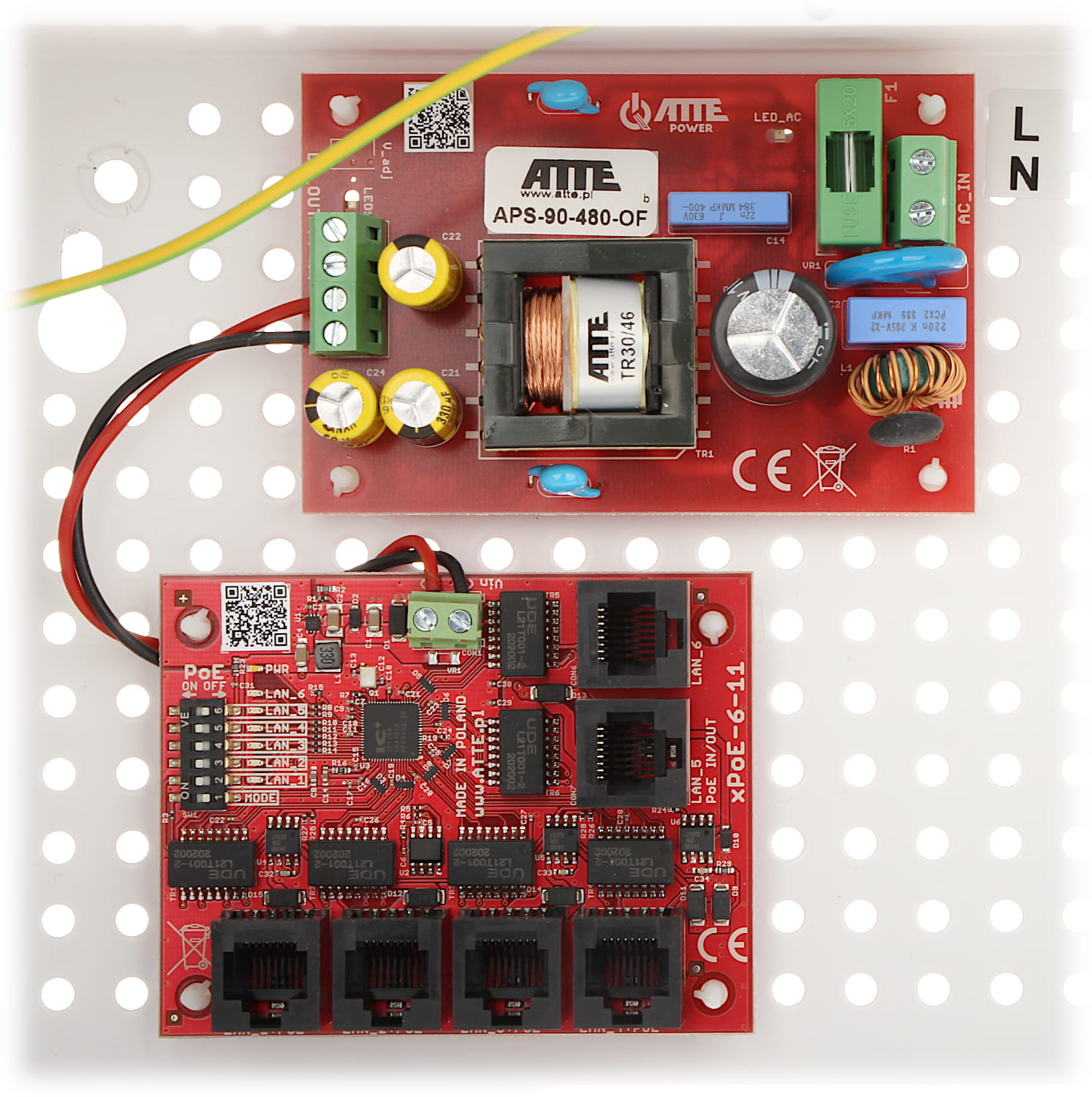 SWITCH POE IP-5-11-E 5-PORTOWY ATTE-1331705