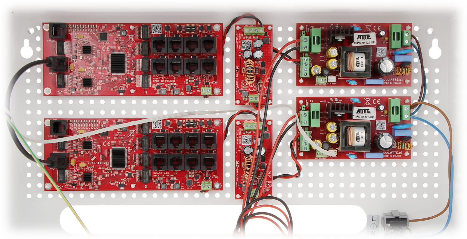 SWITCH POE Z ZASILACZEM BUFOROWYM IPUPS-16-20-H 16-PORTOWY ATTE-1336805