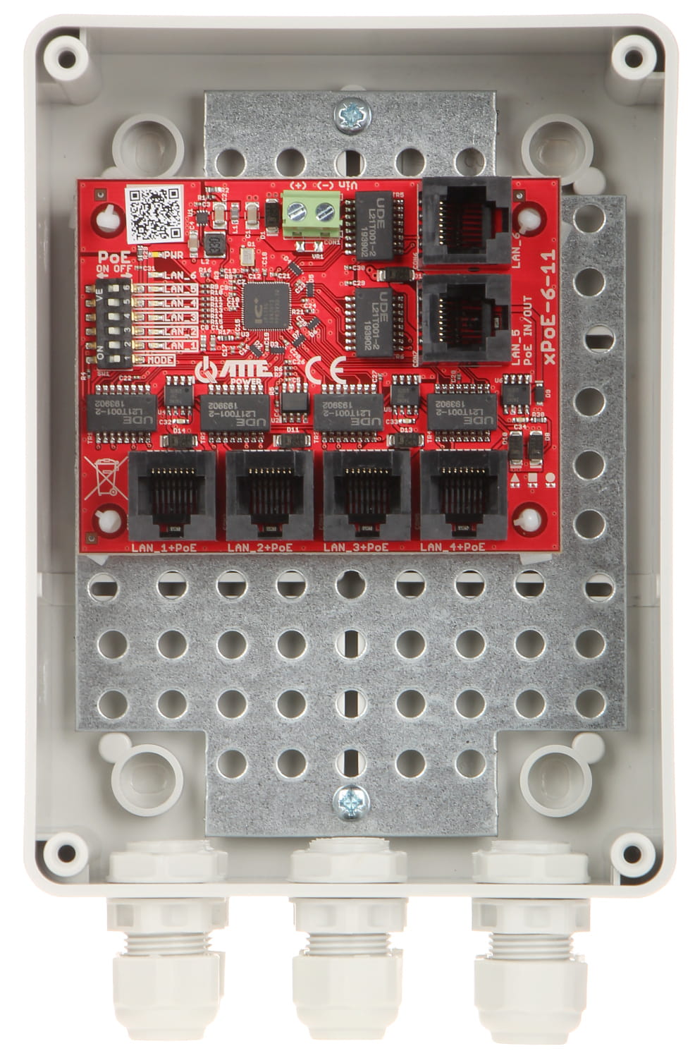 SWITCH POE XPOE-6-11-S2 5-PORTOWY ATTE-1331754