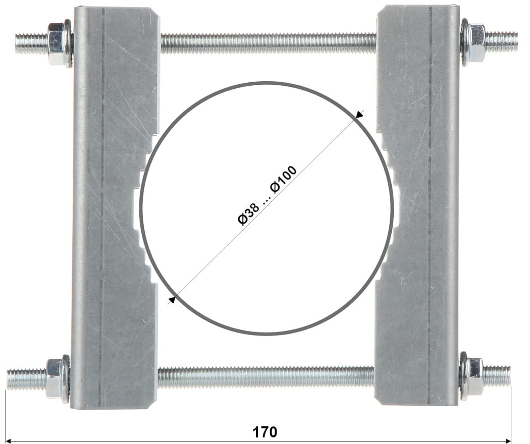 UCHWYT NA SŁUP OR-100/S-1338060