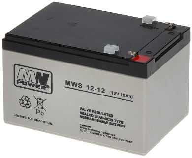 AKUMULATOR 12V/12AH-MWS-1350053