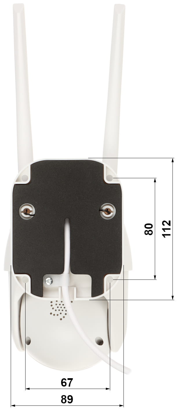 KAMERA IP OBROTOWA ZEWNĘTRZNA APTI-W31S2-TUYA Tuya Smart Wi-Fi, - 3Mpx 3.6mm-1320191