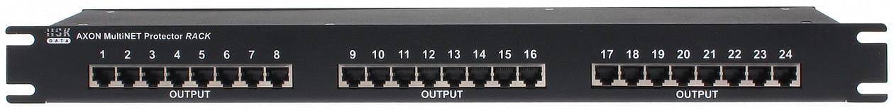 OGRANICZNIK PRZEPIĘĆ AXON-MULTINET-24 ETHERNET RACK-1354537
