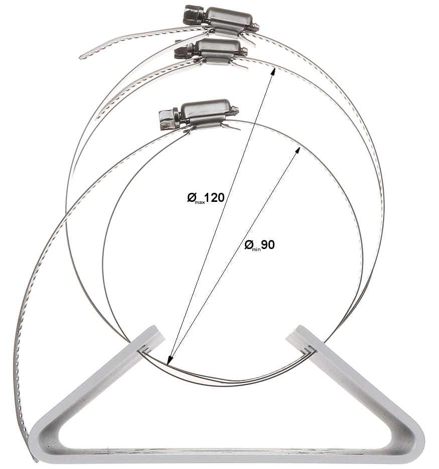 UCHWYT NA SŁUP BD-LP09-1345867