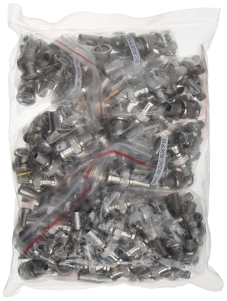 WTYK ZACISKANY BNC-W/ZAC-RG6*P100-1353196