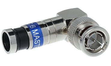 WTYK KOMPRESYJNY KĄTOWY BNC-WK/ZAC-RG6-1350807