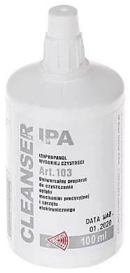 ALKOHOL IZOPROPYLOWY CLEANSER-IPA/100 BUTELKA 100ml-1345610
